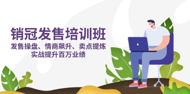 （14203期）销冠 发售培训班：发售 操盘+情商 飙升+卖点 提炼，实战提升百万业绩-网创联盟